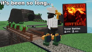 Tower Battles hasnt updated in 2 years  ROBLOX [upl. by Nace30]