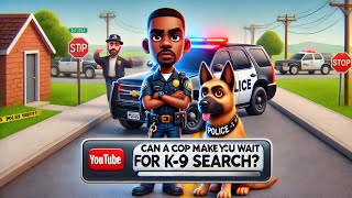 Can a Cop Force Me to Wait for a K9 Search [upl. by Silvan983]