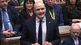 Tory MPs jeer once in a generation as Stephen Flynn brings up Scottish independence [upl. by Aiblis665]