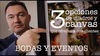 CUADROS MARCOS Y CANVAS PARA BODAS Y EVENTOS [upl. by Aranat648]