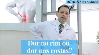 Dor no rim ou dor nas costas  Dr Hiury Silva Andrade  Urologia Minimamente Invasiva [upl. by Aneekat]