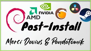 Un programme de post install debian en graphique  by Davius [upl. by Aicenev]