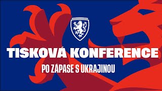 Liga národů I Tisková konference po zápase s Ukrajinou [upl. by Earley]