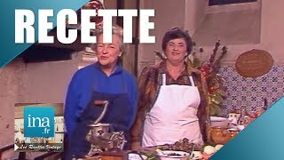 Recette  Les escargots à la Gasconne de Maïté  Archive INA [upl. by Roley]