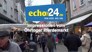 Pferdemarkt in Öhringen 2018 [upl. by Schuman]