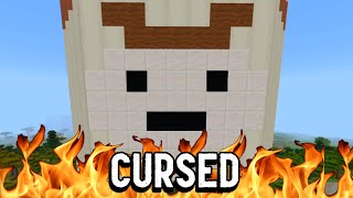 Minecraft Build Battle but its CURSED [upl. by Rosabella]