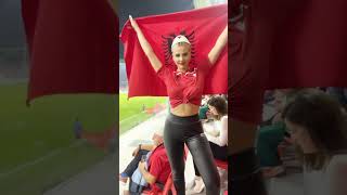 Albanian Girl  Albanian Girls euro2024 [upl. by Ylatan]