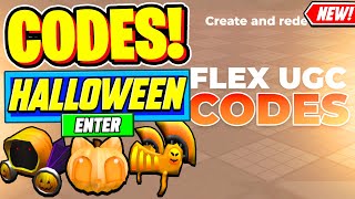 ⚠️New⚠️ ALL WORKING CODES For Flex UGC Codes In October 2024  Roblox Flex UGC Codes 2024 [upl. by Keiryt182]