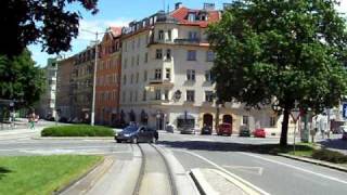 Führerstandsmitfahrt Strassenbahn Innsbruck [upl. by Artcele]