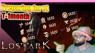 Preparing for T4 1 more month Lost Ark [upl. by Agbogla]