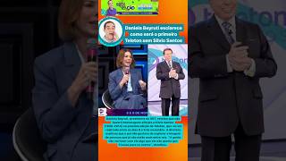 DANIELA BEYRUTI ESCLARECE COMO SERÁ O PRIMEIRO TELETON SEM SILVIO SANTOS I shorts [upl. by Wun]