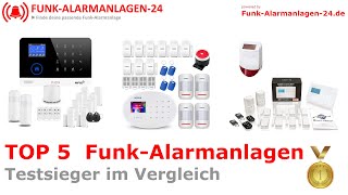 Die besten Funk Alarmanlagen 2024 TOP 5 🥇 mit Vergleichs Sieger  Gut und günstig [upl. by Wesa276]