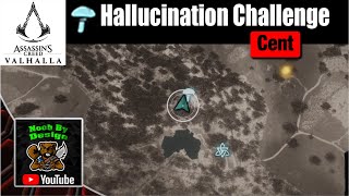 Assassins Creed Valhalla  Cent Hallucination Challenge [upl. by Berhley]