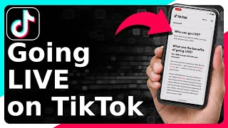 How To Go Live On TikTok [upl. by Yssis759]