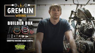 How To Wire Your Motorcycle Using Gremlin Wirings Builder Box  Custom Chopper Wiring Made Simple [upl. by Norean727]