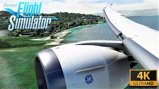 4K INSANE Approach into Barbados TUI 787  Microsoft Flight Simulator 2020  ULTRA GRAPHICS [upl. by Araht491]