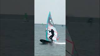 Windsurfing Halsen Training  Brouwersdam [upl. by Nyleuqcaj]