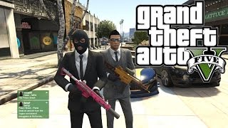 GTA 5 ONLINE HEIST INDONESIA  Mission The Fleeca Job [upl. by Choo]