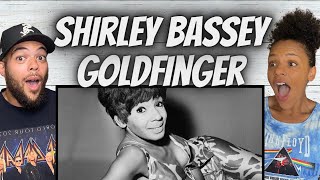 FANTASTIC FIRST TIME HEARING Shirley Bassey  Goldfinger REACTION [upl. by Romaine]