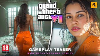 Grand Theft auto VI  Gameplay Teaser REVEALED  Watch NOW [upl. by Ecnarolf]