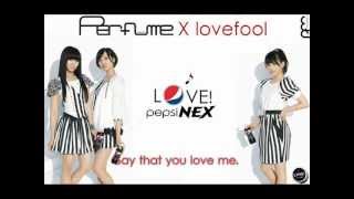 Perfume  「Lovefool」ssBullet Pepsi Nex Remix with English Lyrics [upl. by Tandi697]