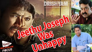 Drishyam Director Jeethu Joseph Unhappy with cast of Bollywood Version [upl. by Marcellina]