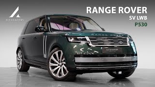 Range Rover SV LWB P530  Walkaround [upl. by Eenat711]