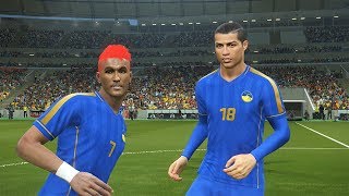 BINHO JOGA COM CR7 E NEYMAR CONTRA O FLAMENGO INACREDITÁVEL  PES 2018  RUMO AO ESTRELATO 34 [upl. by Maiocco]