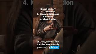 Discover the 7 Sins of Memory 4 Misattribution  The Danger of False Memories🧠📝 [upl. by Selden505]