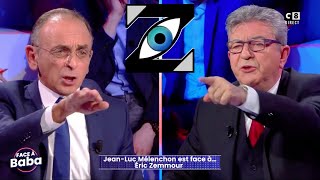 Zap Télé quotA la niche quot  Ambiance électrique entre E Zemmour et JL Mélenchon  280122 [upl. by Lasyrc]