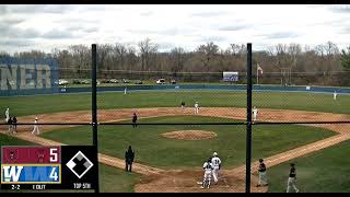 Baseball at Widener Highlights 31924 [upl. by Suoivatra]