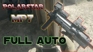 Full Auto HPA Mp7 Polarstar jack GAMEPLAY [upl. by Brnaby251]