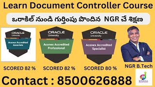 ACONEX ACREDATION TO NGR  DOCUMENT CONTROLLER TELUGUtrending gulftelugu [upl. by Roht285]