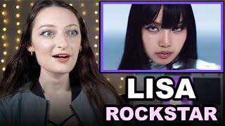 LISA  ROCKSTAR MV Reaction [upl. by Lenahc]