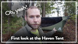 Haven Tent 🌲 Bobs first Impression [upl. by Htebarual]