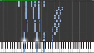 Two Steps From Hell For The Win  Piano Arrangement Midi Visualisation [upl. by Notyrb]