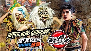 Meledakkk  Battle Buto Gedruk SALEHO VS PAKEM OWAE 99 Live Pentur Simo Boyolali [upl. by Alyahsat]