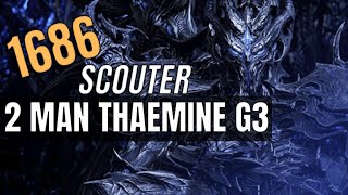 LOST ARK THAEMINE 2MAN 143M SCOUTER [upl. by Atnas]