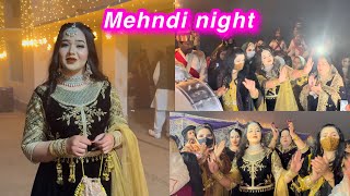 Grand mehndi night function part 1  Sitara Yaseen vlog [upl. by Kurth757]