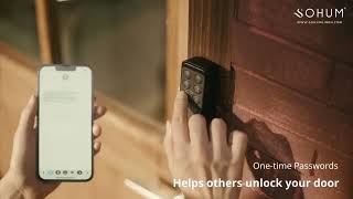 Sohum x SwitchBot Smart Lock Explainer Video [upl. by Rizzo]