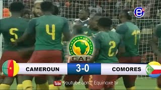 CAMEROUN vs COMORES Temps forts et buts Eliminatoires CAN 2019 [upl. by Hairim606]