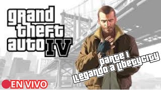 llegamos a LIBERTY CITY GTA 4 EN VIVO gta4 [upl. by Solrac]