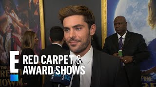 Zac Efron Talks quotElectricityquot With Zendaya in quotGreatest Showmanquot  E Red Carpet amp Award Shows [upl. by Letnahc]