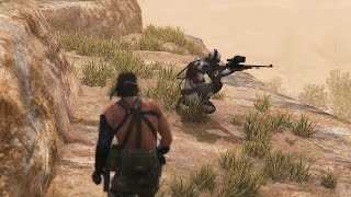 MGS5  Ep28 Code Talker  No Traces  CQC only  Perfect Stealth [upl. by Irved]