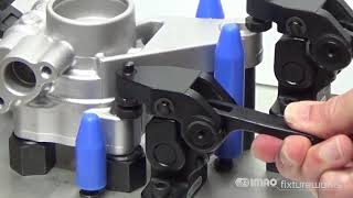 Manual Quick Clamps for Machining Fixtures from ImaoFixtureworks [upl. by Ahtiek]