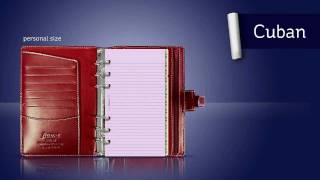 Filofax Cuban Organisers [upl. by Kalvin]