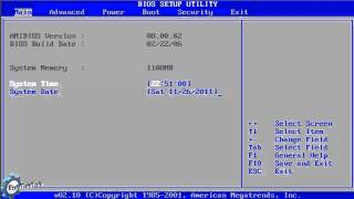 Tutorial How to Set your BIOS to boot from CD or DVD [upl. by Keung365]