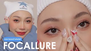 FLAWLESS COMPLEXION with FOCALLURE  One Brand Tutorial [upl. by Boyt]