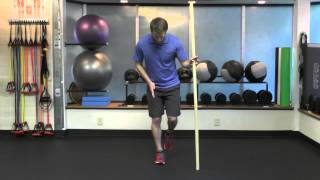 Single leg squat training knee stability and tracking [upl. by Hock]