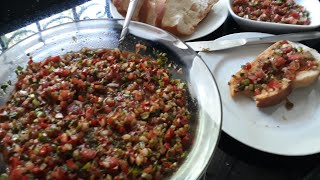 HOW TO MAKE  ACILI EZME  TURKISH MEZE STARTER [upl. by Teressa]